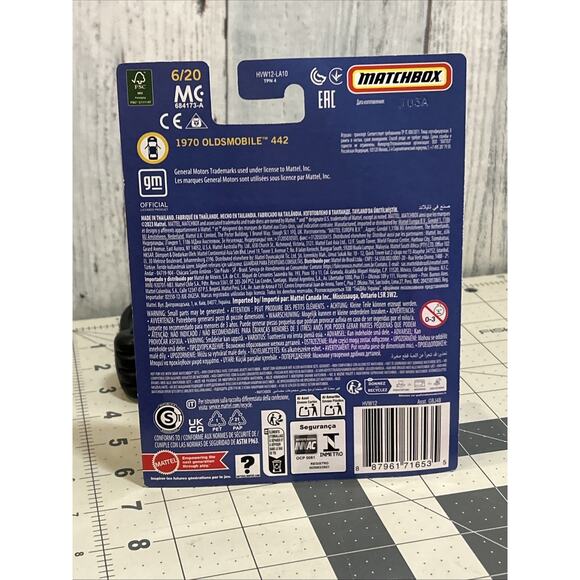 Matchbox 1970 Oldsmobile 442 (2024 Collectors Series #6/20 - Picture 8 of 8